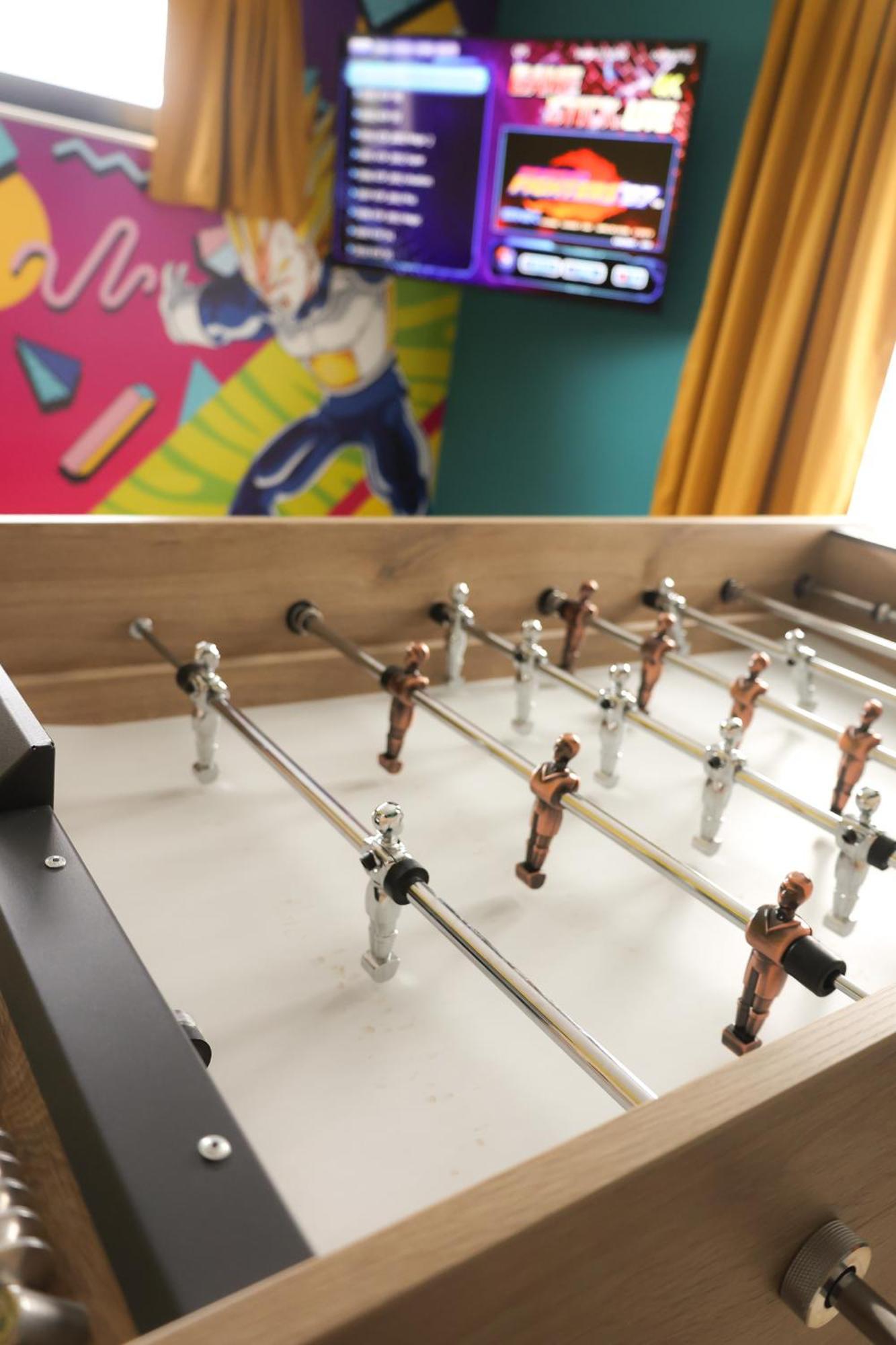 Capsule 90'S - Balneo - Sauna - Flipper - Billard - Netflix - Nintendo Switch & Jeux - Mons Exteriör bild